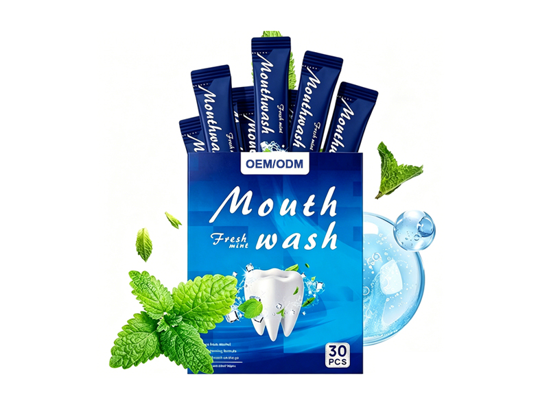 Disposable Mint Mouthwash Sticks 30Pcs Box | Portable Individual Pack OEM ODM 2