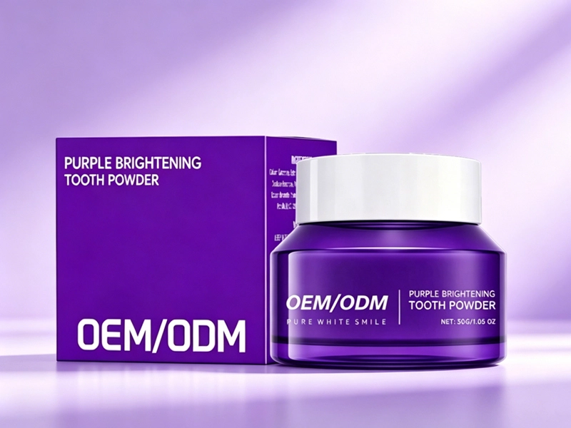 Purple Teeth Whitening Powder Private Label OEM ODM 1
