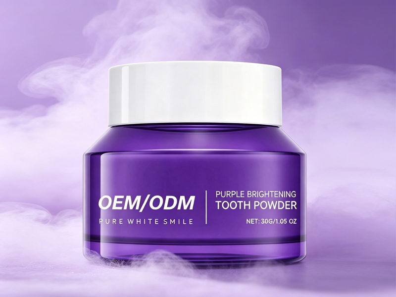 Purple Teeth Whitening Powder Private Label OEM ODM 2