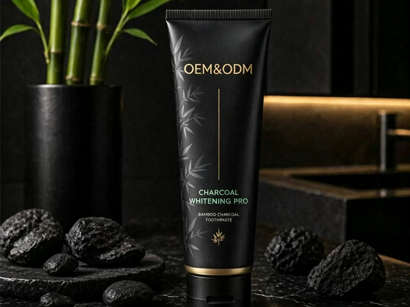 Natural Free Charcoal Toothpaste - Gentle Whitening for Sensitive Teeth 2