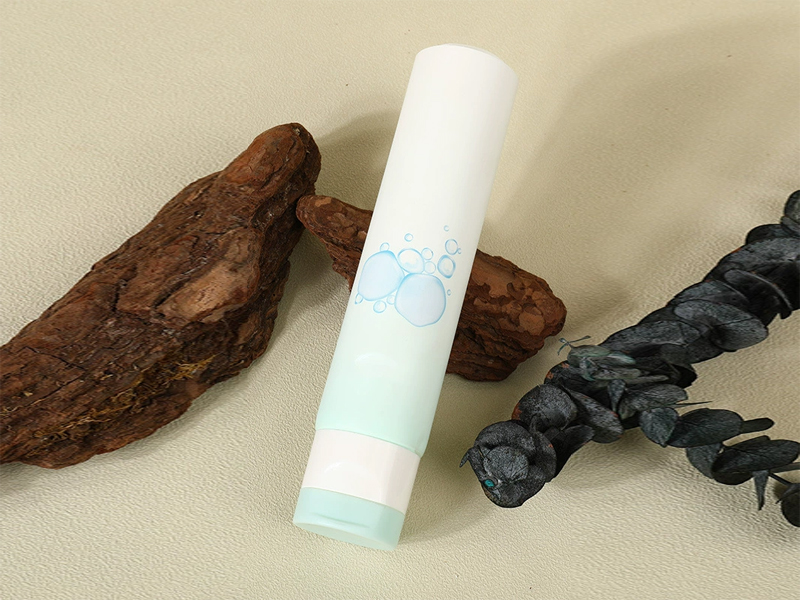 100g Custom PE Dual Tube Matte Finish Body Lotion Cream Packaging 2