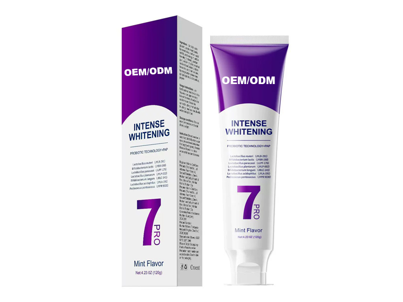 Whitening Toothpaste with Probiotics | Erase Yellow Stains, Restore Natural White 1