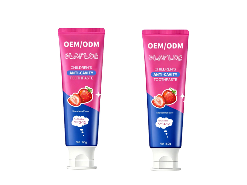 Strawberry-Flavored Kids Toothpaste | Strawberry Taste, Gentle Stain Removal, Enamel Care 2