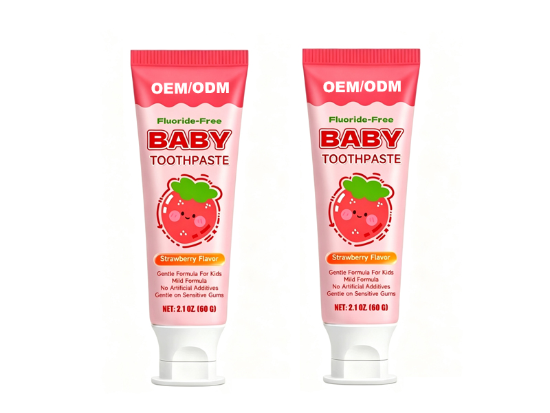 Fresh Breath & Gentle Stain Removal — Strawberry Kids Toothpaste for Enamel Care 2
