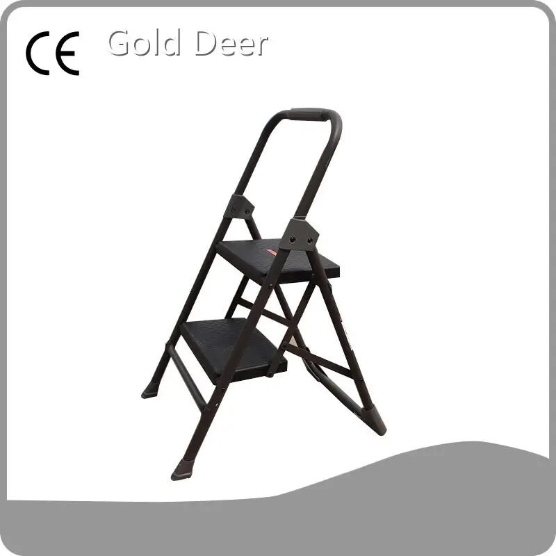 Folding Step Ladder Steel Q195; Rubber Feetmanufacturer 1