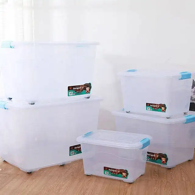 Plastic Storage Boxes with Wheels HX0030461 - - HongXing 2