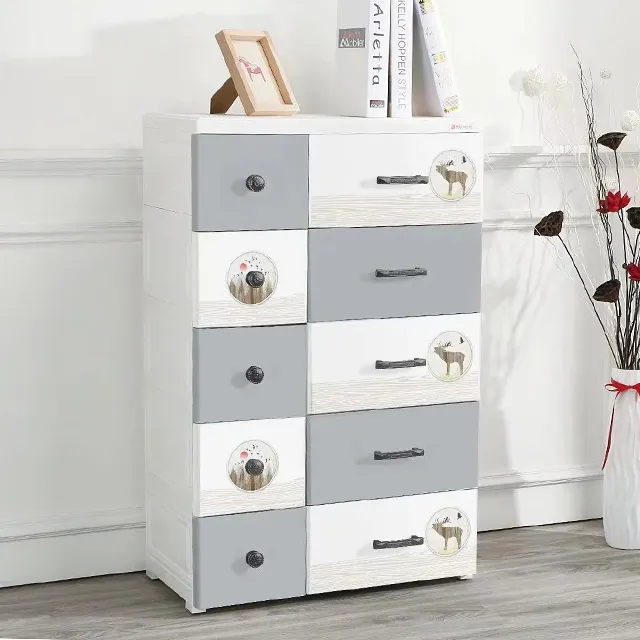 Plastic Storage Cabinets for Clothes HX0032464 by HongXing 4