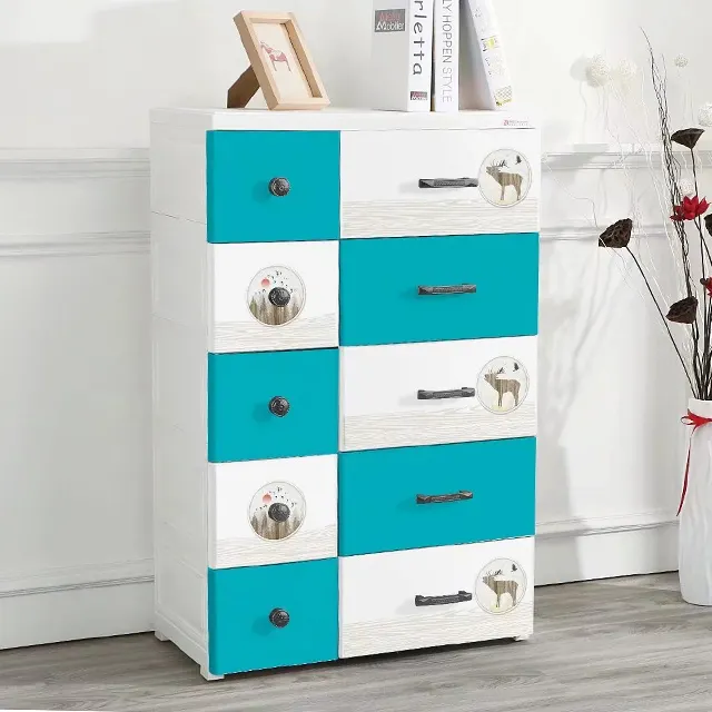 Plastic Storage Cabinets for Clothes HX0032464 by HongXing 2