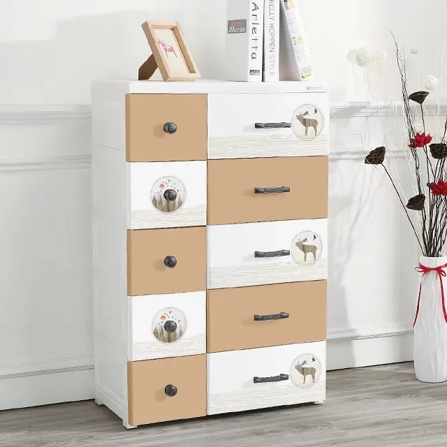 Plastic Storage Cabinets for Clothes HX0032464 by HongXing 5