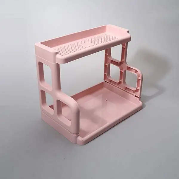 PP material multipurpose kitchen/bathroom article storage rack 1