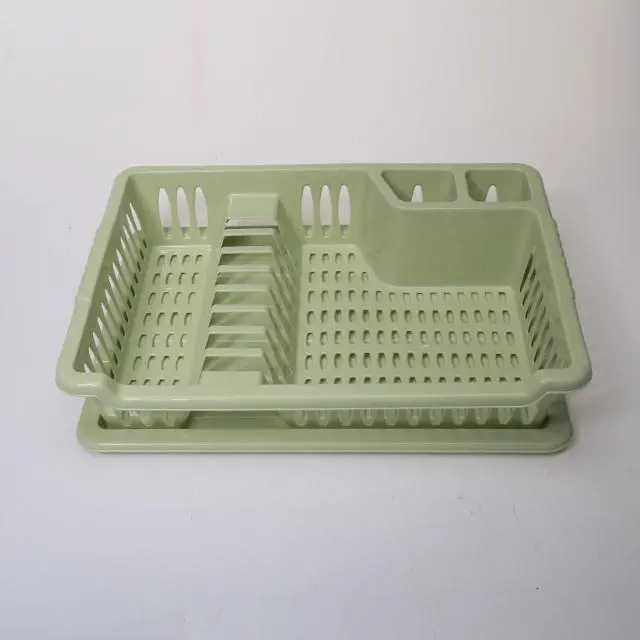 PP material plastic kitchen dishes and bowls and cutlery drain washing holder rack&plastic dish drying rack 1