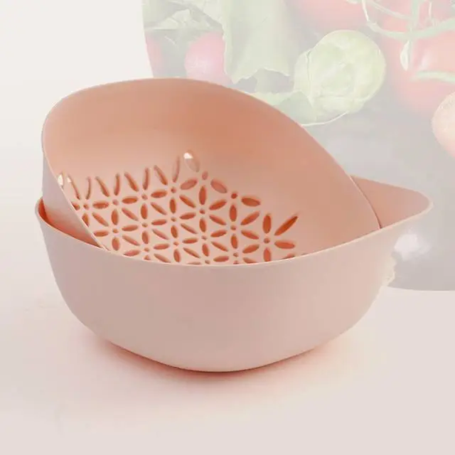 HX0031601 Plastic Kitchen Strainer&plastic colander with Sieve and Tray 1
