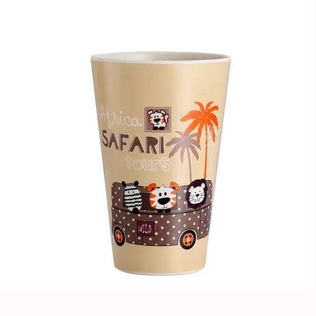 HX0032551 Eco-friendly Bamboo Fibre Plastic Cartoon Printing Coffee mug&Cups 350ML - 420ML - 480ML 1