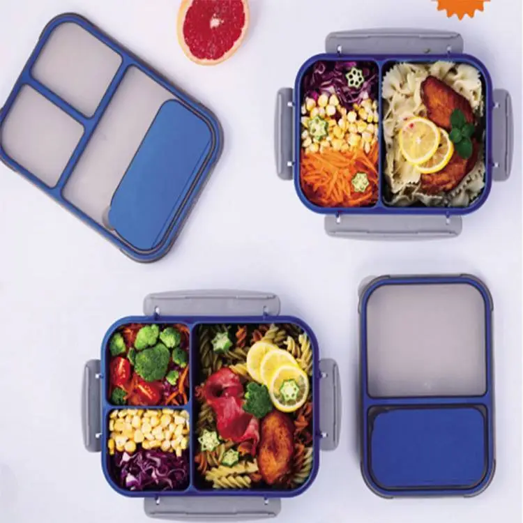 1800 ML Eco Friendly Lunch Boxes with Leak Proof Dividers 1