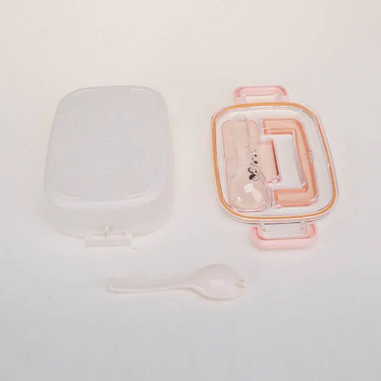 1 2 3 LAYER BAMBOO FIBER LUNCH BOX AND 304#STAINLESS STEEL BENTO BOX 1