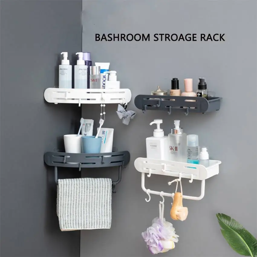 Four Kinds Bathroom Storage Rack Plastic Storage Shelf 1
