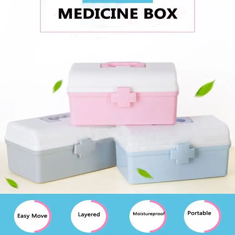 High Capacity Plastic Medical Box has Three Sizes  Storage Box 1
