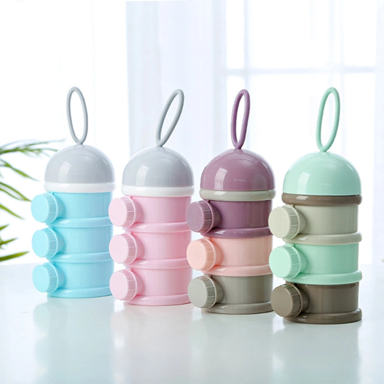 Three Styles 3-layer milk powder box Used for Kid 1