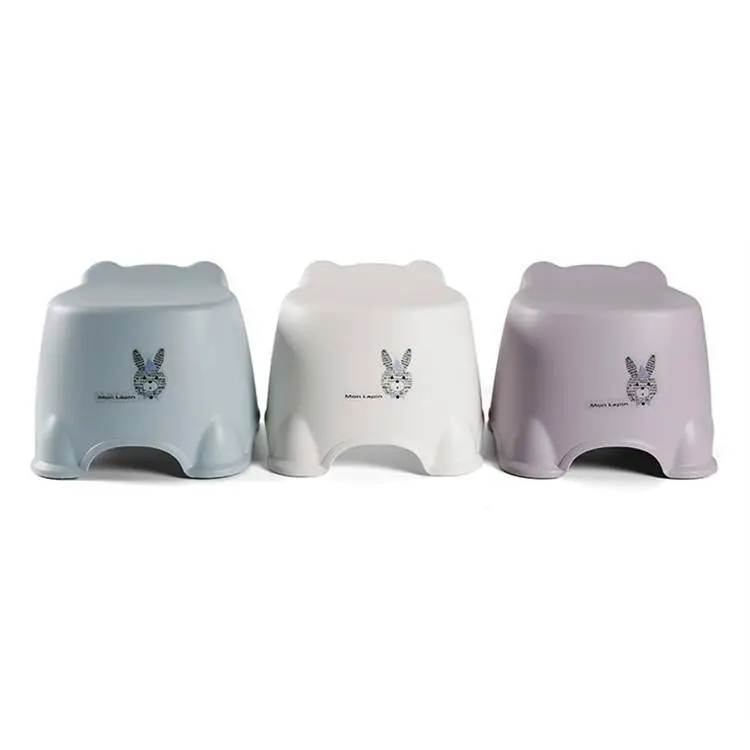 Cartoon Rabbit Plastic Chair Used for Kid Little Stool 1
