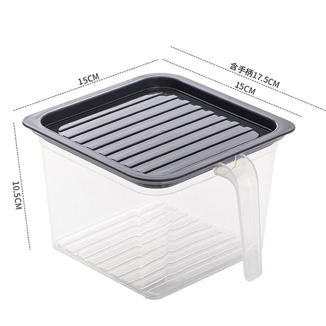 Sturdy Plastic Food Storage Containers with Easy-Grip Handles 7