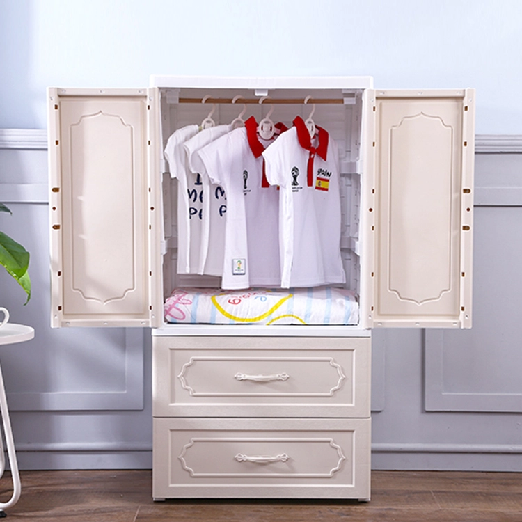 Three Types Wardrobe European Style Drawer Cabinet 1