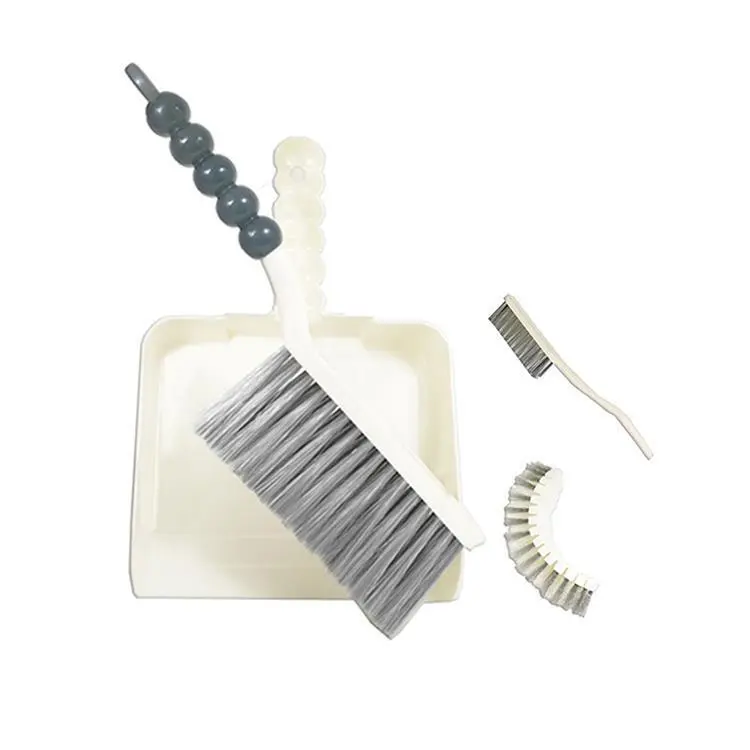 Three Cleaning Brush and Garbage Shovel Set 1