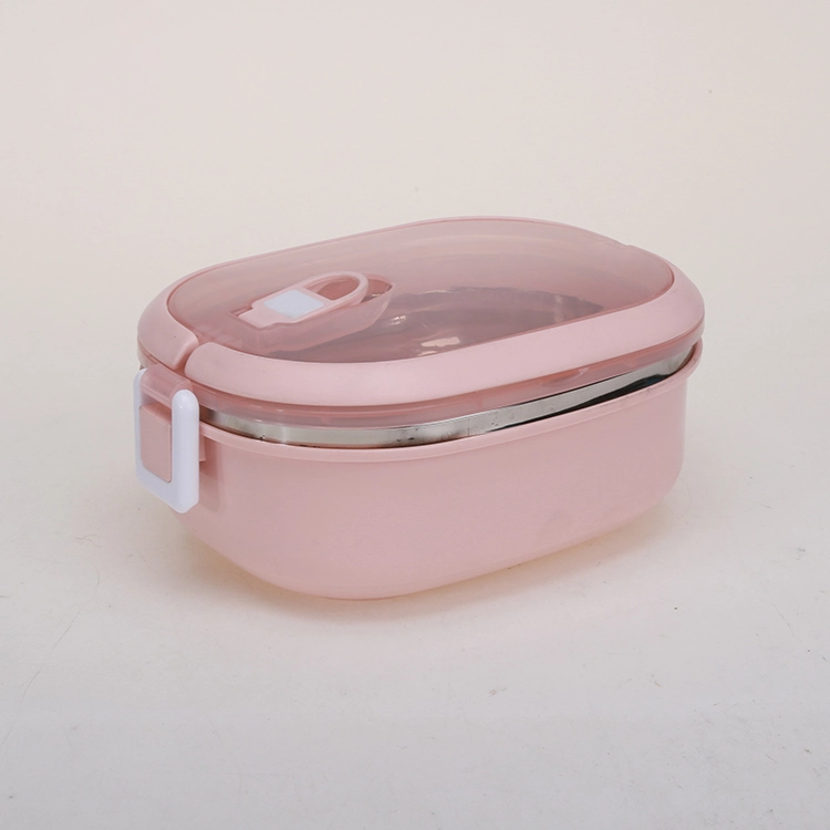 Plastic Lunch Box 201#Stainless Steel Bento Box 1