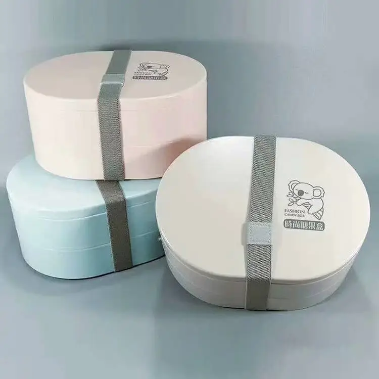 Plastic Potable Candy Box Single Layer Double Layer 1