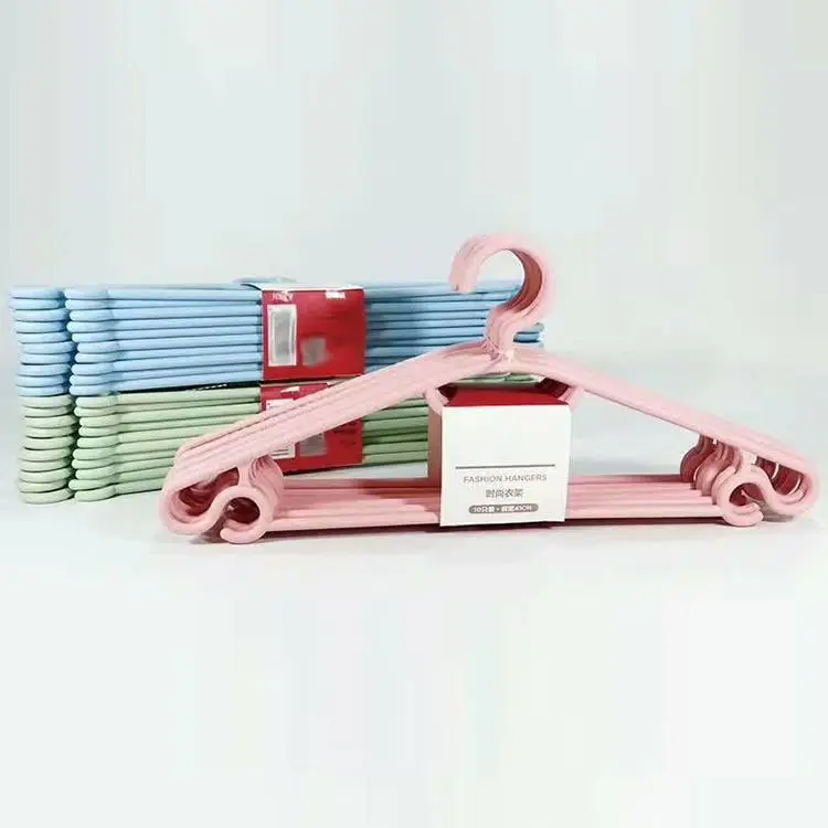 Plastic Five Styles Hangers with Three Colors 1