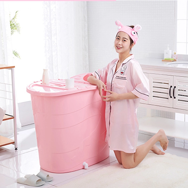 Extended Bath Tub with Hole with Lid Four Colors 1