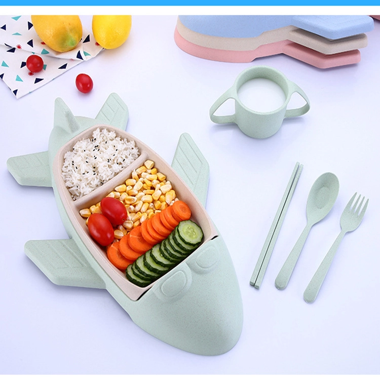 Five-piece Dinner Plate Cup Chopsticks Spoon Fork 1