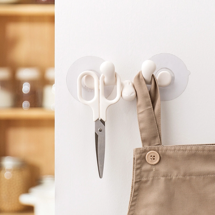 Plastic Elk-shaped Wall Hook Hole-free 1