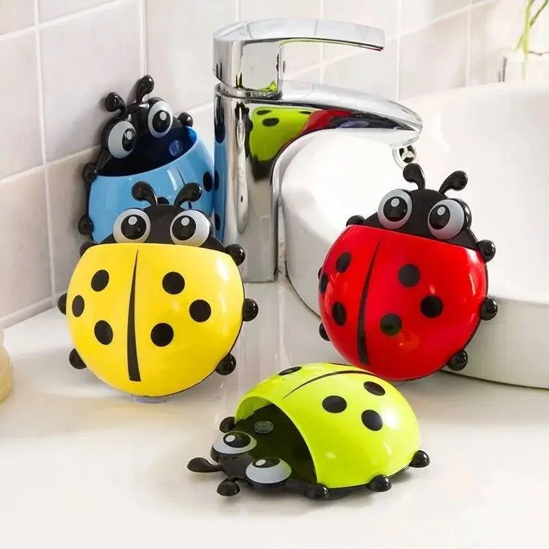 Punch Free Seven Star Ladybug Toothbrush Holder 1