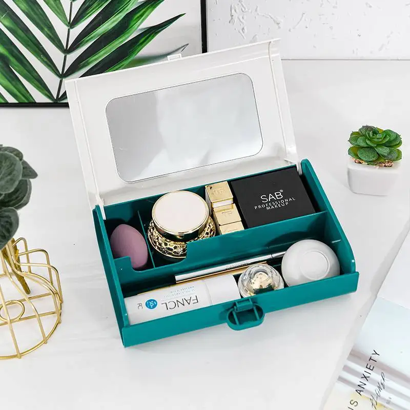 Stylish and Minimalist Nordic Style Makeup Box 1
