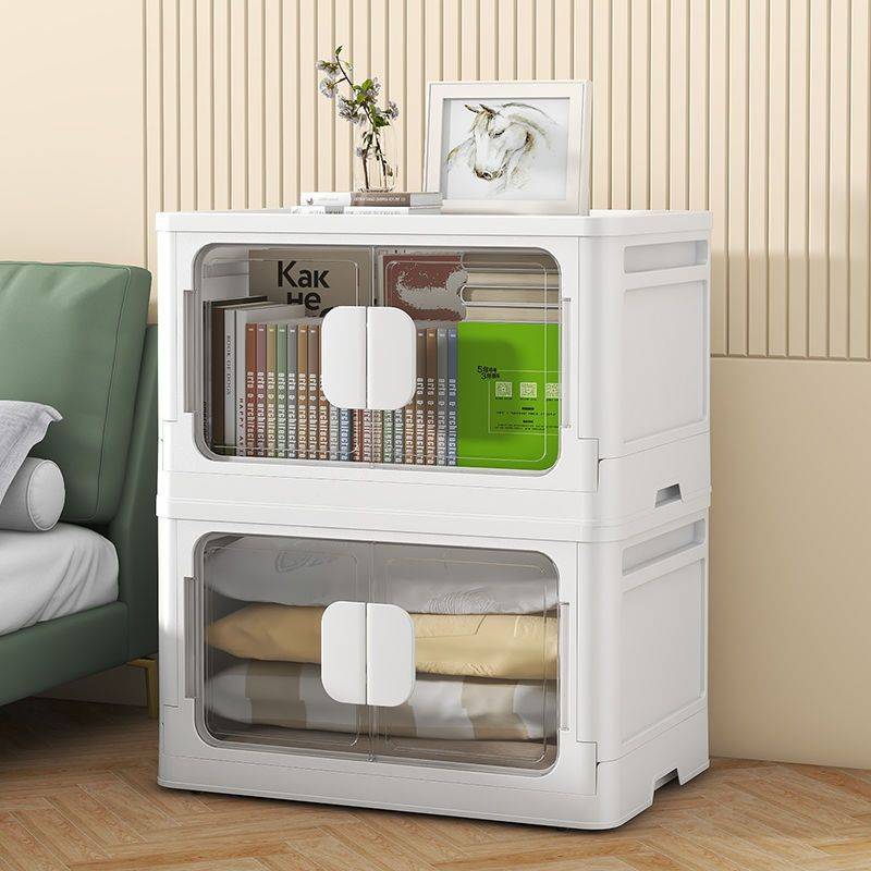 Thickened Storage Box, Transparent Folding Storage Box 1