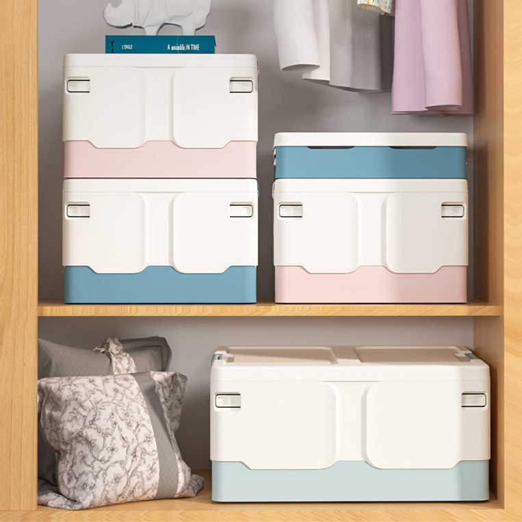 Foldable Storage Box, Large Book and Stationery Storage Box 4