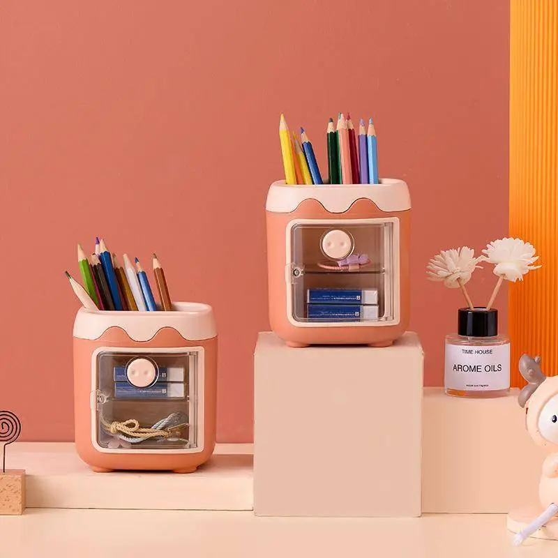 Multi Functional Cute Little Pig Pen Holder 1