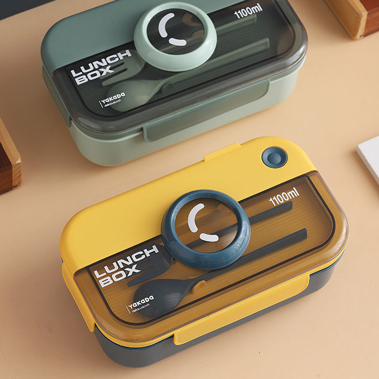 Morandi Japanese Student Lunch Box, New Camera Shaped Bento Box 4
