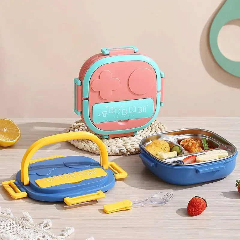 Quality Fashionable Lunch Box in Pink or Blue Colors from China-HongXing 1
