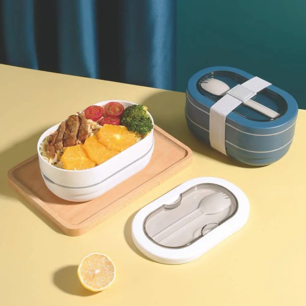 Professional Simple Light Food Binding Lunch Box (Oval) Supplier-HongXing 1