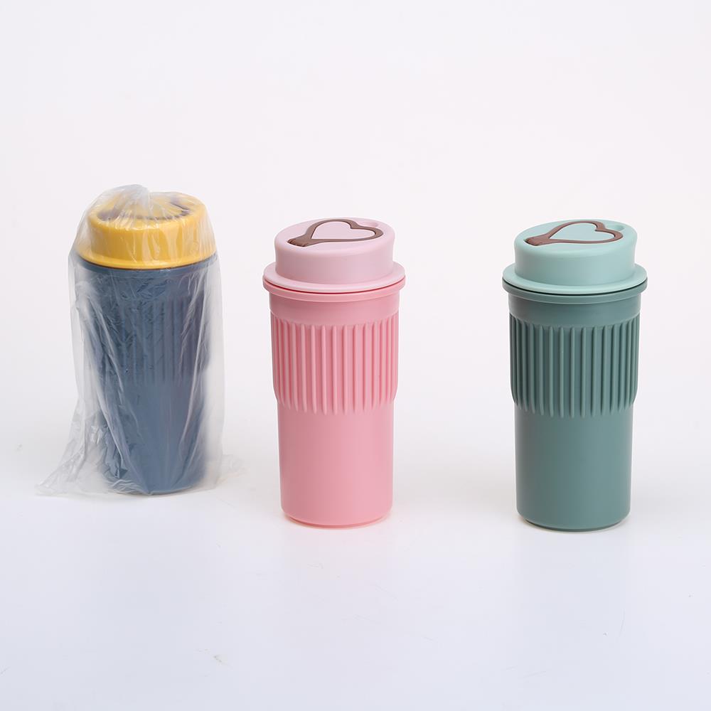 Morandi Water Bottle with Love Handle 6