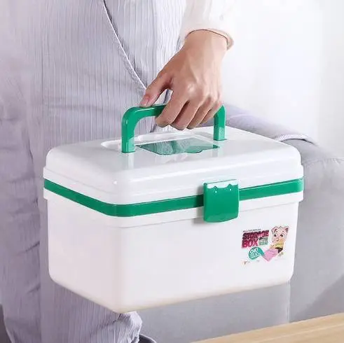 Family First Aid Kit, Medicine Storage Box 1