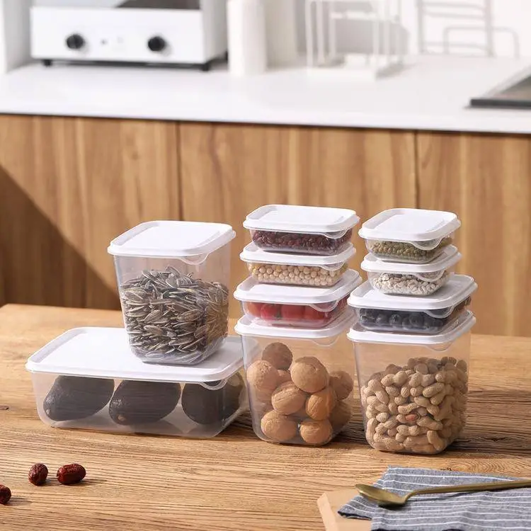 Best 1 Set Of 10 Crisper Boxes Of Different Sizes Oem With Good Price 1