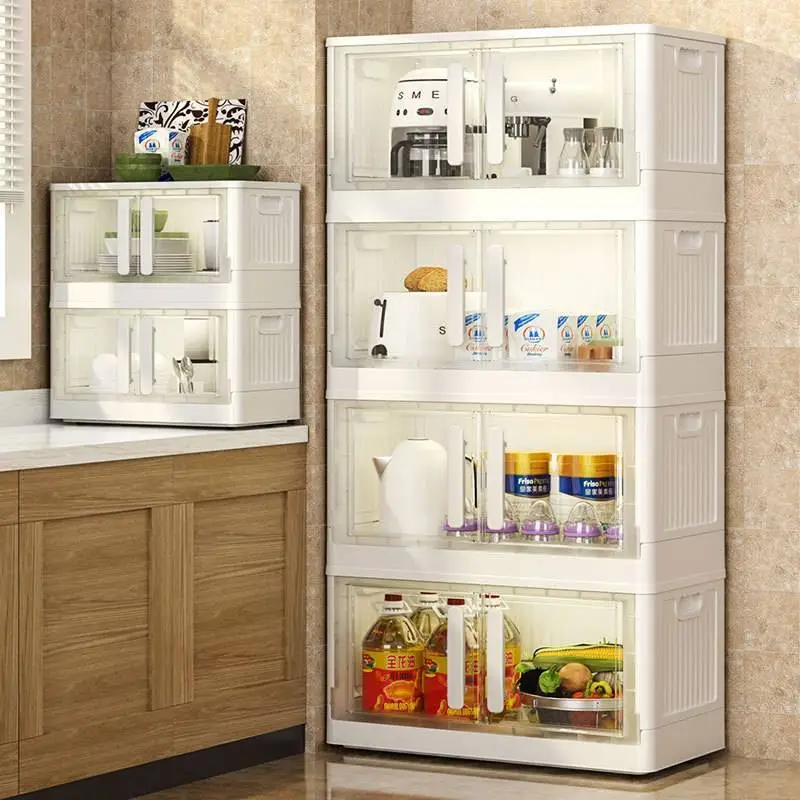 Advanced Designed Freely Folding Double-Door Storage Box 1