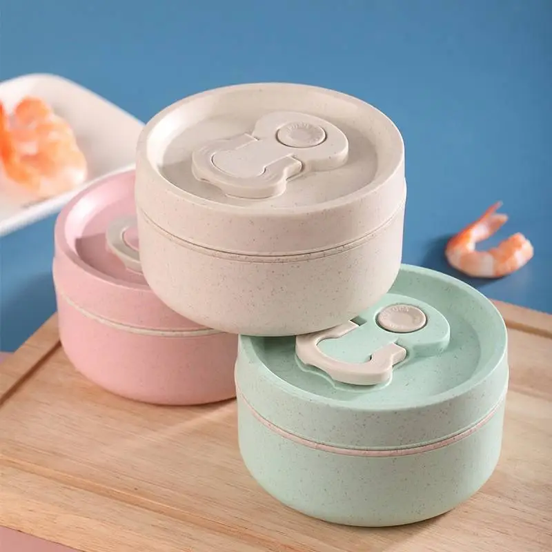 Japanese Delicious Round Bento Box 1