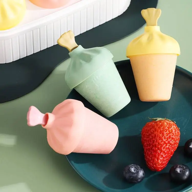 Healthy Desserts, DIY Colorful Fruit Ice Cream Molds 1