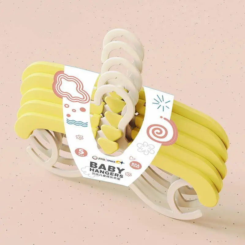 Children's Adjustable Plastic Expandable Hangers 1