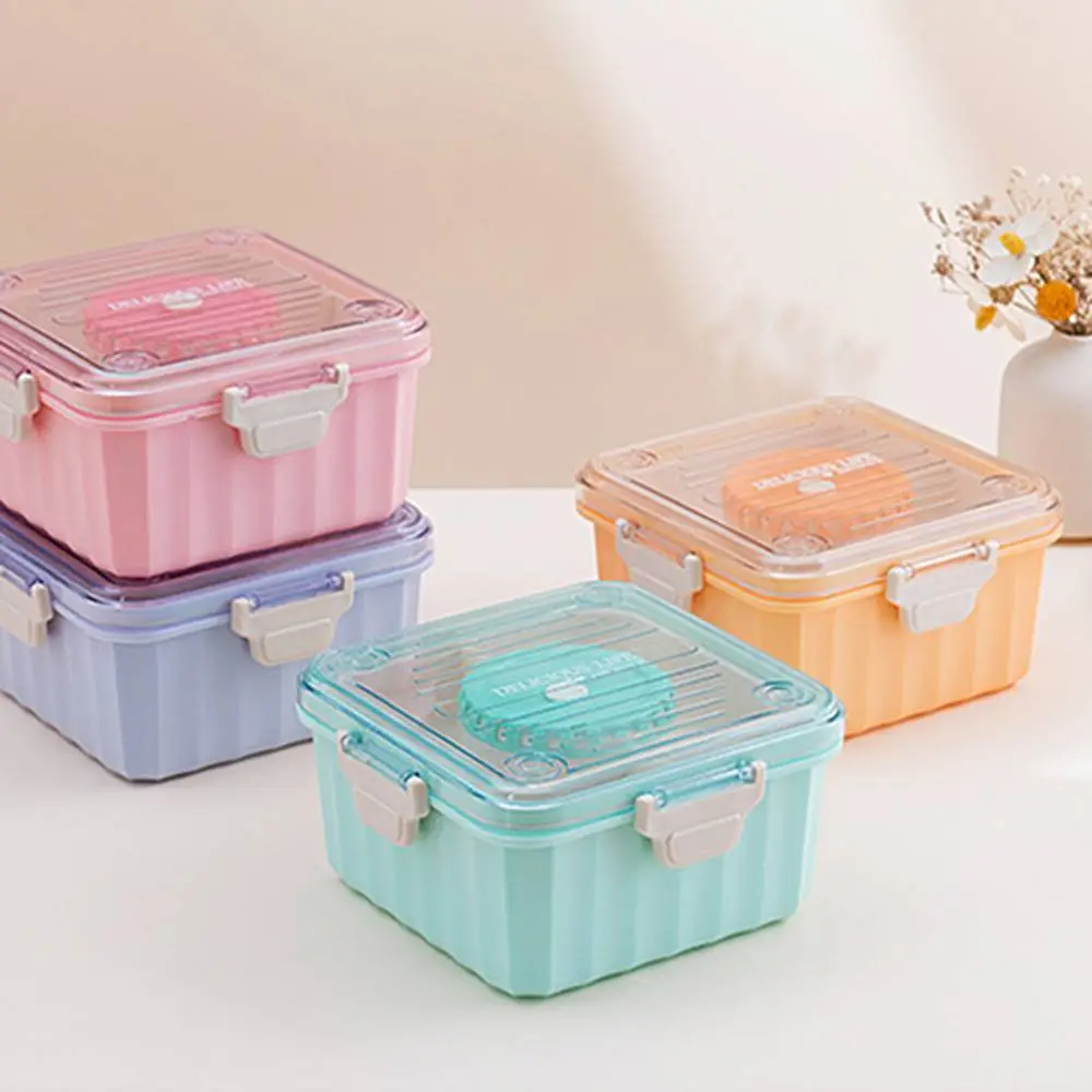Adorable Picnic Fruit Salad Lunch Box - Elegance and Style in Multiple Colors! 1