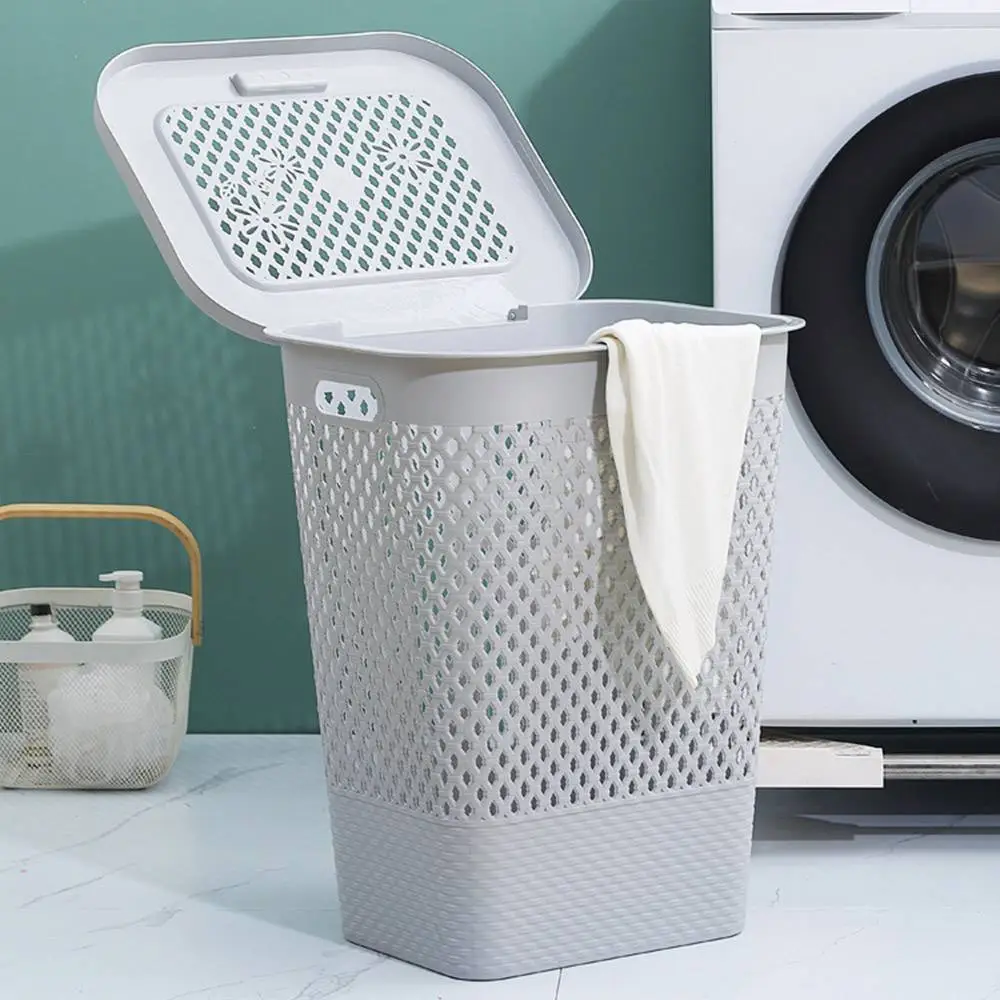 Bathroom Dedicated Storage Basket, Square Dirty Clothes Basket 1
