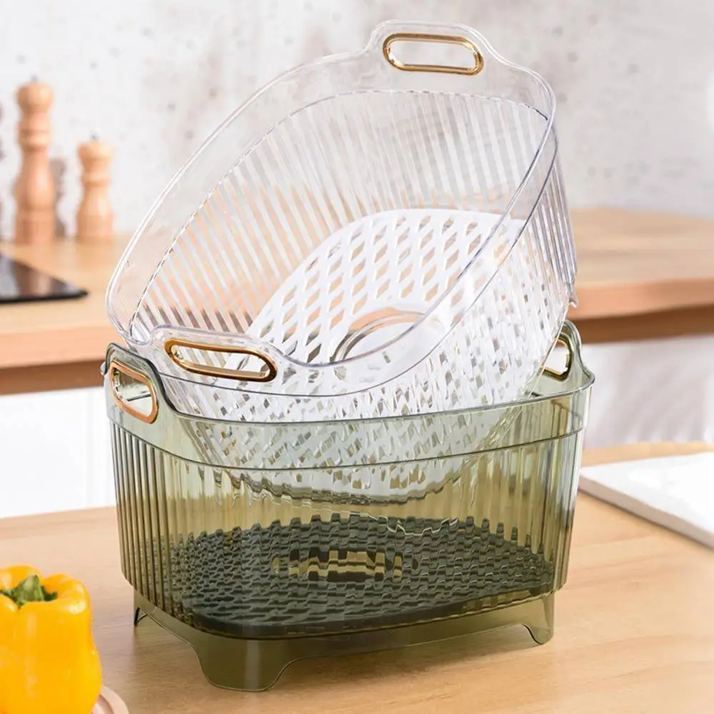 Transparent Storage Sieve, Fruit and Vegetable Drainer 1